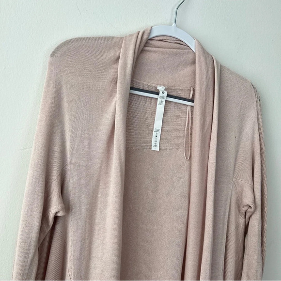 Lululemon Cashlu Wrap Cardigan Sweater in Pink Bliss - Picture 6 of 12